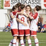 Großer Jubel bei den FCS-Damen.