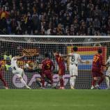 Hier trifft Gatti zum späten 3:3-Ausgleich. © ANSA / GIUSEPPE LAMI