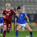 Italien und Dänemark trennten sich mit einem Unentschieden. © azzurrefigc