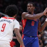 Jalen Duren war der beste Werfer der Pistons. © APA / PATRICK SMITH