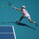 Jannik Sinner ist gerade in Miami kaum zu bremsen. © APA / RICH STORRY