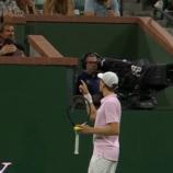 Jannik Sinner stellte den Fan zur Rede.