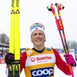 Johannes Høsflot Klæbo siegt einfach weiter. © ANSA / SALVATORE DI NOLFI