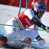 Lucas Pinheiro Braathen setzt seinen Erfolgslauf fort. © APA/afp / JURE MAKOVEC