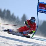 Marco Odermatt ist in Kranjska Gora unter Druck. © APA/afp / JURE MAKOVEC