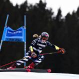 Mikaela Shiffrin steht vor dem Gewinn der großen Kugel. © ANSA / JEAN-CHRISTOPHE BOTT