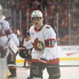 Ottawa-Stürmer Tim Stützle hat einen Lauf. © APA / BRETT HOLMES