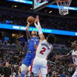 Paolo Banchero und Co. mussten sich geschlagen geben. © APA / PETER JONELEIT