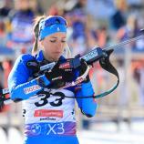 Samuela Comola lief aufs Podest. © Pierre Teyssot / Pentaphoto