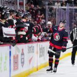 Tim Stützle ist in einer überragenden Form. © APA / CHRIS TANOUYE/FREESTYLE PHOTO