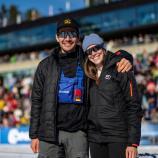 Tommaso Giacomel mit seiner Freundin Elisa. © Tommy Giacomel