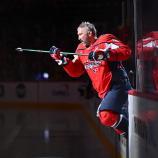 Alex Ovechkin betrat womöglich ein letztes Mal das NHL-Eis. © APA / JAMIE SABAU