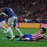 Atletico-Torschütze Julian Alvarez im Kampfmodus: Der Argentinier traf vom Elfmeterpunkt. © ANSA / Kiko Huesca