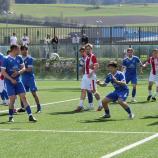 Bruneck (in blau) siegte auch im Heimspiel gegen Voran Leifers. © David Laner