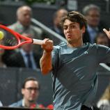 Cobolli schied in Madrid gegen Zverev aus. © APA/afp / JAVIER SORIANO