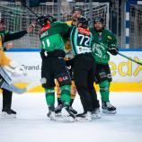 The match between HCP and Olimpija is played with great intensity. © D. Jancic