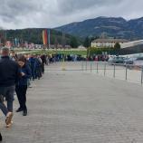 Der Andrang beim Ticketverkauf war riesig. © Privat