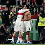 Der VfB Stuttgart träumt von der Titelverteidigung. © APA/afp / THOMAS KIENZLE