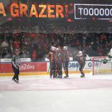 The Graz team also wants to celebrate in the final against HC Pustertal.