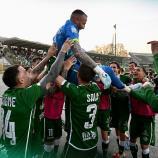 Giovanni Iannarilli wurde nach seinem Tor gebührend gefeiert.