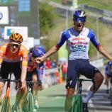Giulio Pellizzari gewann die Vinschgau-Etappe  mit dem Ziel in Martell. © Tour of the Alps