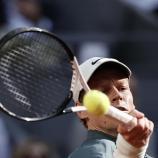 Jannik Sinner trifft am Sonntag auf Elmer Møller. © ANSA / SERGIO PEREZ