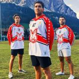 Sie könnten getrennte Wege gehen: Pascal Brunner, Matt Bradley und Cristiano DiGiacinto (v.l.) © HCB