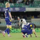 Sowohl Hellas Verona als auch Lecce waren mit dem Punkt unzufrieden. © ANSA / Emanuele Pennacchio