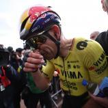 Wout van Aert took the victory. © ANSA / ANNE-CHRISTINE POUJOULAT / POOL