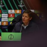 Der österreichische Trainer Oliver Glasner kämpft mit Crystal Palace um den Finaleinzug in die Europa League. © ANSA / Lukasz Gagulski