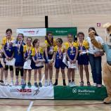 Die Algunder Handball-Mädchen hatten Grund zur Freude.