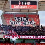 Bari fans are at odds with the club bosses.