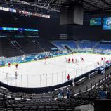 Die Eishockey-Halle Santa Giulia war Austragungsort der Olympischen Spiele 2026. © ANSA / SALVATORE DI NOLFI