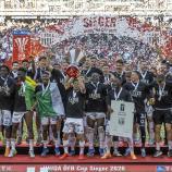 Die Linzer Fußballer sicherten sich den ÖFB-Cup. © APA / WOLFGANG JANNACH
