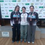 The SCM's slalom canoeists won the bronze medal in the team competition.