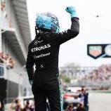 George Russell startet beim Rennen am Sonntag von der Pole Position. © APA / MARK THOMPSON