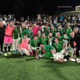 Girlan jubelt über den Gewinn des Forst Cups.
