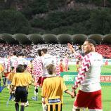 Hamza El Kaouakibi (left) and the FCS players will take to the field in the sold-out stadium. © DLife