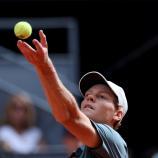 Jannik Sinner ist in Rom die Hauptattraktion. © APA/afp / THOMAS COEX
