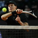 Jannik Sinner is on the verge of reaching the final. © APA/afp / TIZIANA FABI