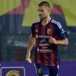 Jonas Heinz zeigt heuer bei Casertana auf. © Casertana