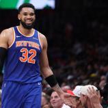 Karl-Anthony Towns und die New York Knicks sind eine Runde weiter. © APA / KEVIN C. COX