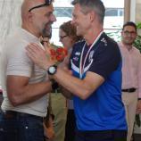 Klubchef Denis Pellegrini (links) und Coach Jürgen Prantner.