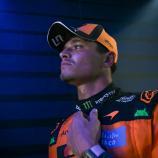 Lando Norris holte die Pole Position für den Sprint. © APA/afp / CHANDAN KHANNA