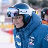 Lindsey Vonn hat über ihre Verletzung und Zukunft im Skisport gesprochen. © ANSA / TIL BUERGY / STF