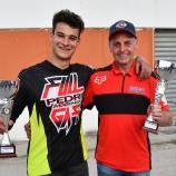 Simon Herbst und Norbert Lantschner mit ihren Trophäen.