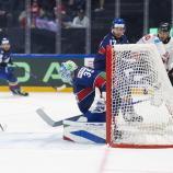 Dylan Holloway scored the opening goal. © ANSA / CYRIL ZINGARO