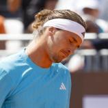 Tennis-Star Alexander Zverev polterte los. © ANSA / FABIO FRUSTACI