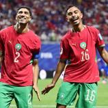 Achraf Hakimi und Gessime Yassine gewannen gegen Haiti. © ANSA / RONALD WITTEK