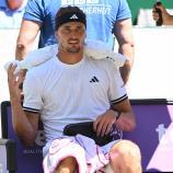 Alexander Zverev gehört beim Rasen-Turnier zu den Favoriten. © APA/afp / CARMEN JASPERSEN